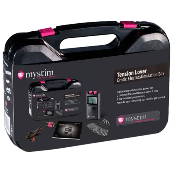 Электростимулятор MyStim Tension Lover Stimulation Device Черный photo 2 Электростимулятор MyStim Tension Lover Stimulation Device Черный photo 2