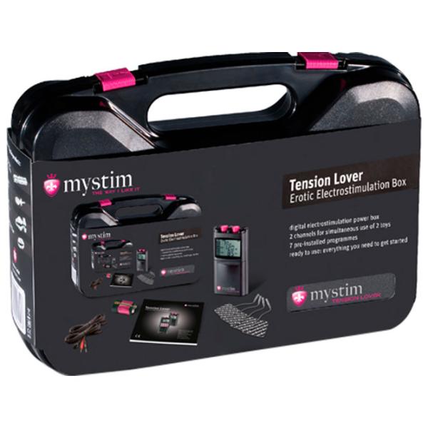Электростимулятор MyStim Tension Lover Stimulation Device Черный photo 2 Электростимулятор MyStim Tension Lover Stimulation Device Черный photo 2