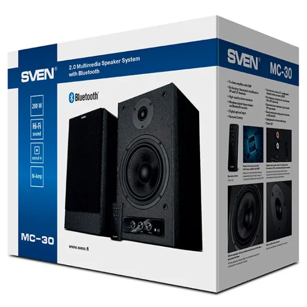 Sistem audio Sven MC-30 200 W/ Black photo 9