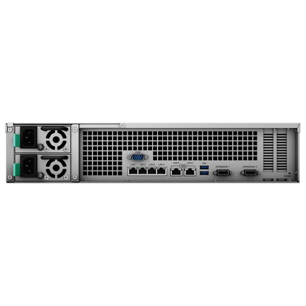 Сетевое хранилище Synology RS3621xs+ Черный photo 4
