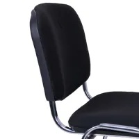 Scaun de birou DecoPrim Iso C-11 Stofă/ Black Chrome photo 6