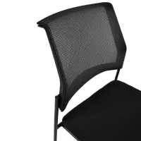 Scaun de birou DecoPrim C 80 3 Pânză/ Black photo 4