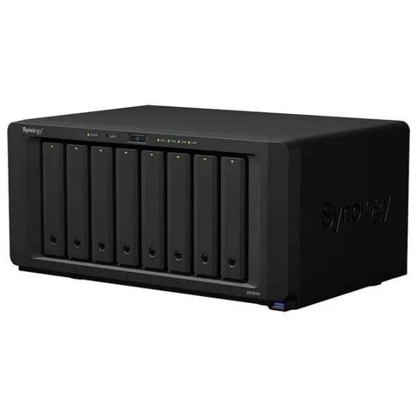 Сетевое хранилище Synology DS1819+ Черный photo 2