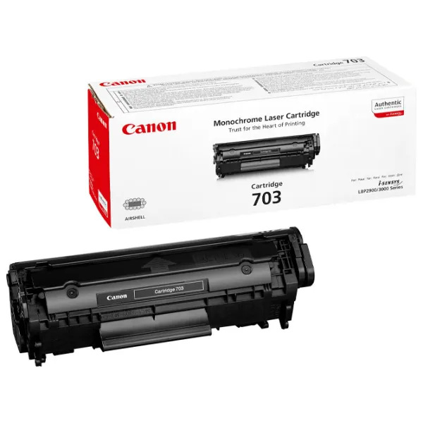 Cartuş Canon 703 Black/ Original/ Laser photo 2