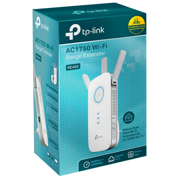 Точка доступа TP-Link RE450 Точка доступа/ Белый photo 4