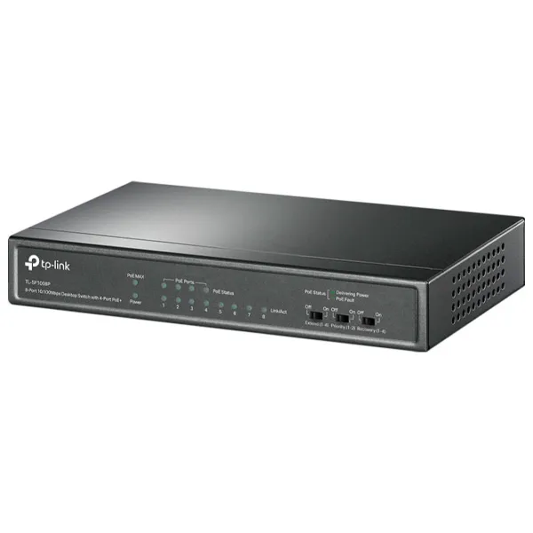 Switch TP-Link TL-SF1008P Black photo 2