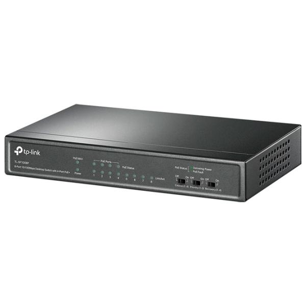Switch TP-Link TL-SF1008P Black photo 2