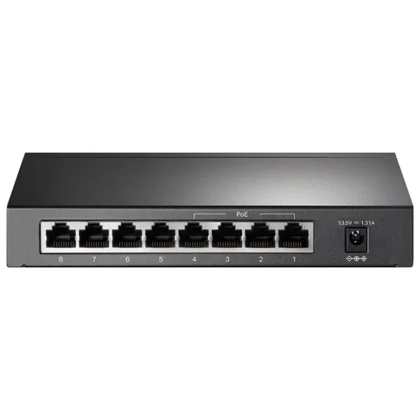Switch TP-Link TL-SF1008P Black photo 3