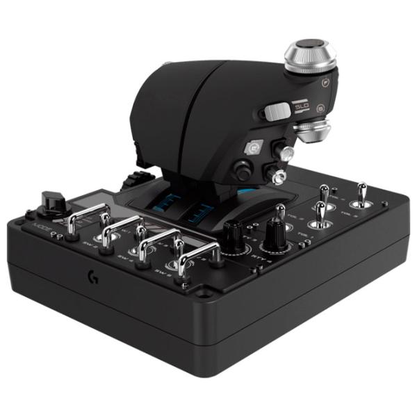 Джойстик Logitech X56 H.O.T.A.S Flight Simulator Проводная/ buttons/ Черный photo 4