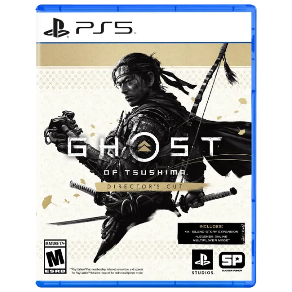 Sony PlayStation 5 + Ghost of Tsushima + Extra DualSense 825 ГБ / Белый photo 7