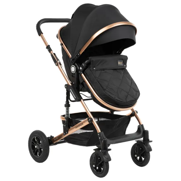 Cărucior pentru copil Kikka Boo Amaia 31001010122/ Black photo 5