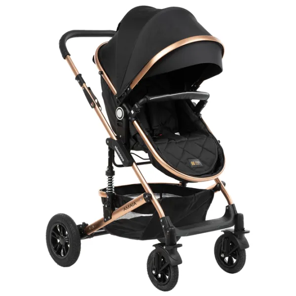 Cărucior pentru copil Kikka Boo Amaia 31001010122/ Black photo 6