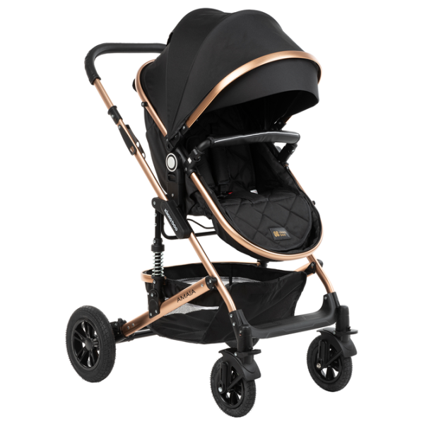 Cărucior pentru copil Kikka Boo Amaia 31001010122/ Black photo 6