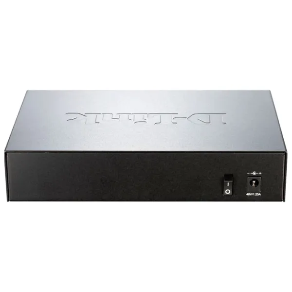 Switch D-Link DGS-1008P/ E1A Black photo 3