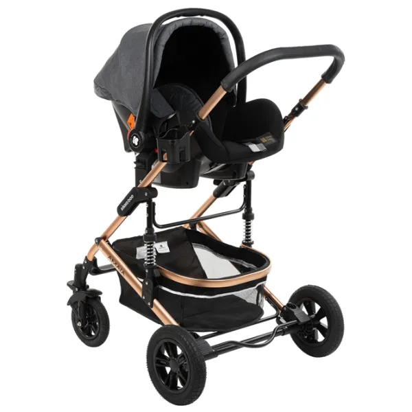 Детская коляска Kikka Boo Amaia 31001010115/ Тёмно-серый photo 4