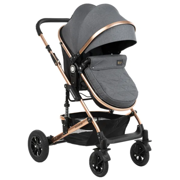 Детская коляска Kikka Boo Amaia 31001010115/ Тёмно-серый photo 5