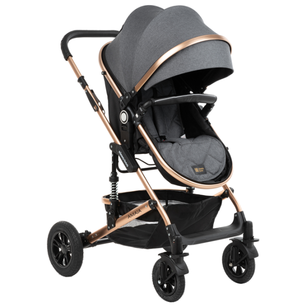 Детская коляска Kikka Boo Amaia 31001010115/ Тёмно-серый photo 6