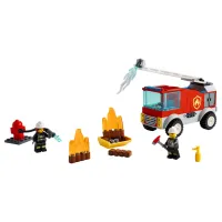 Constructor pentru copii LEGO City-Fire Ladder Truck Pompieri photo 3