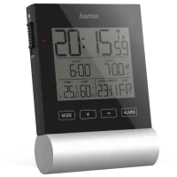 Stație meteorologică Hama Black Line (186416) Black photo 3