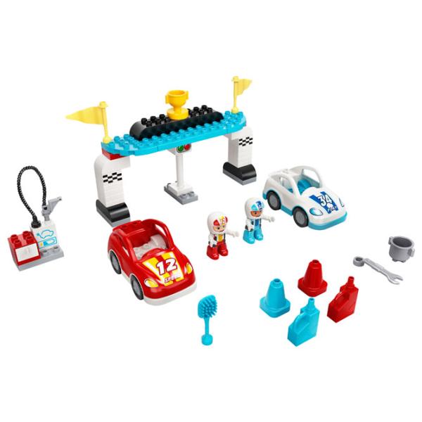 Детский конструктор LEGO Race Car Автомобиль/ Белый photo 2