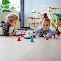 Constructor pentru copii LEGO Race Car Mașină/ White photo 7