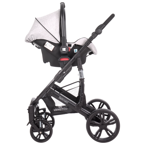 Cărucior pentru copil Kikka Boo Beloved 31001010121/ Light Gray photo 2