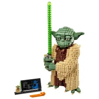 Constructor pentru copii LEGO Yoda Personaj de film/ Green photo 2