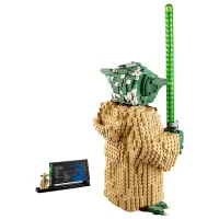 Constructor pentru copii LEGO Yoda Personaj de film/ Green photo 3