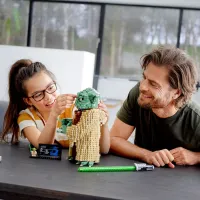 Constructor pentru copii LEGO Yoda Personaj de film/ Green photo 7