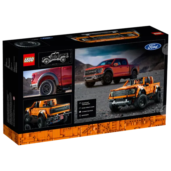 Детский конструктор LEGO Ford F-150 Raptor Автомобиль/ Оранжевый photo 2
