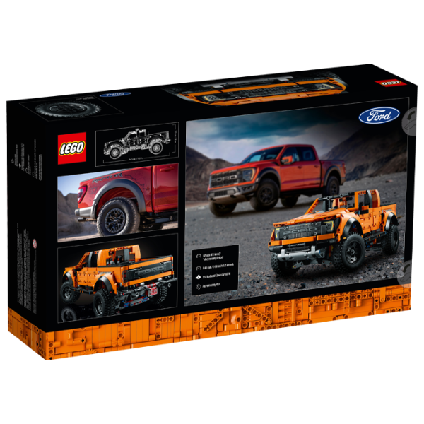 Детский конструктор LEGO Ford F-150 Raptor Автомобиль/ Оранжевый photo 2