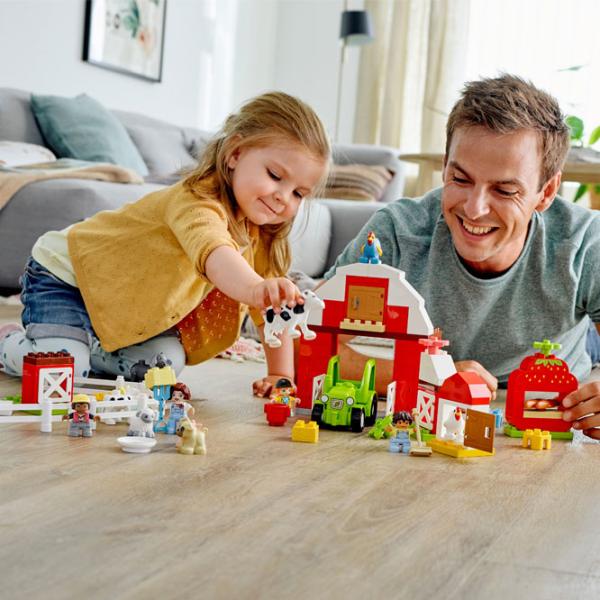 Конструктор LEGO Barn, Tractor & Farm Animal Care Ферма/ Зелёный photo 3