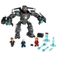 Constructor pentru copii LEGO Iron Man: Iron Monger Mayhem Luptă/ Gray photo 2