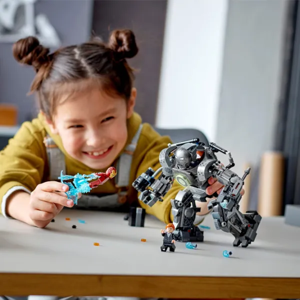 Детский конструктор LEGO Iron Man: Iron Monger Mayhem Битва/ Серый photo 3