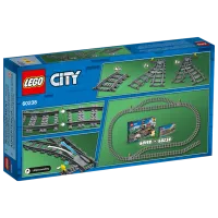 Constructor LEGO Switch Tracks Cale ferată/ Gray photo 2