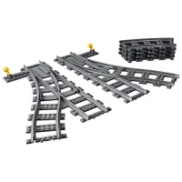 Constructor LEGO Switch Tracks Cale ferată/ Gray photo 3