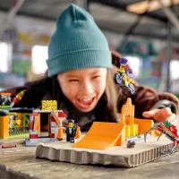 Constructor pentru copii LEGO Stunt Park Multicolor photo 3