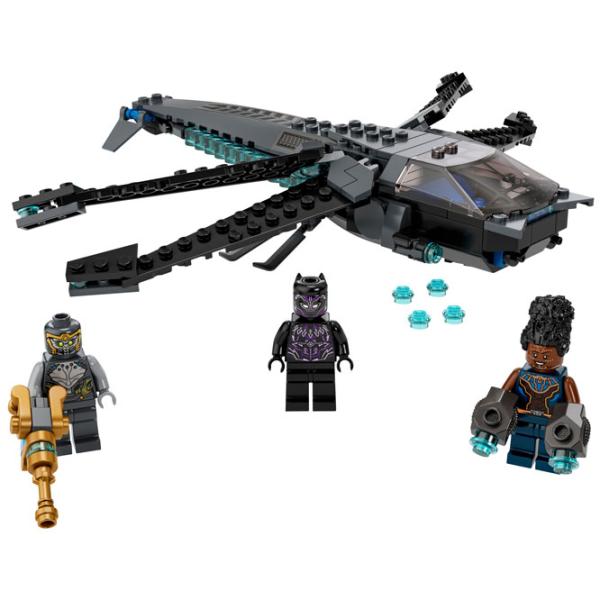 Детский конструктор LEGO Black Panther Dragon Flyer Битва/ Черный photo 2