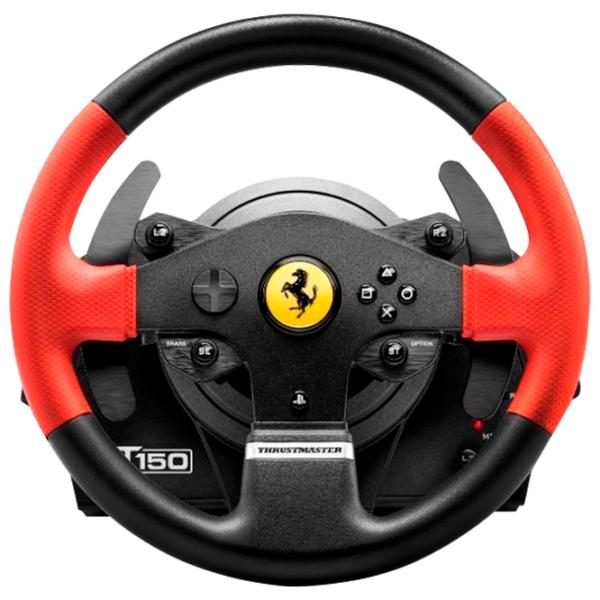 Volan Thrustmaster T150 Ferrari Force Feedback Cu fir / 15 buttons / Black photo 2