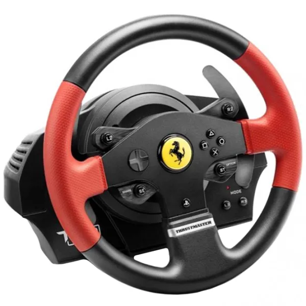 Volan Thrustmaster T150 Ferrari Force Feedback Cu fir / 15 buttons / Black photo 3