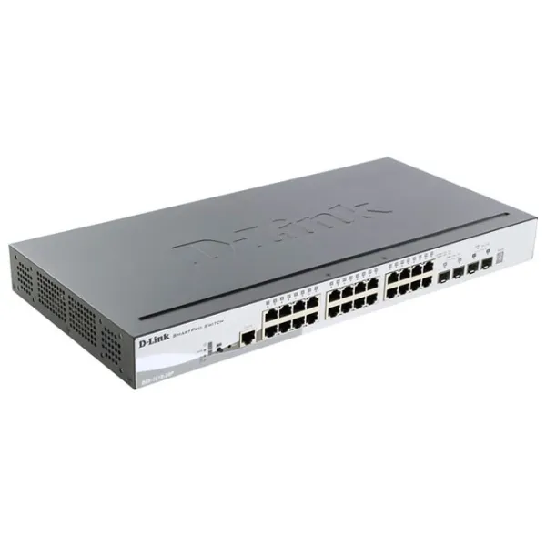 Switch D-Link DGS-1510-28P/ A1A Black photo 2