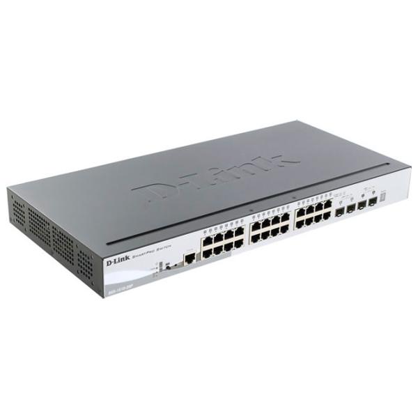 Switch D-Link DGS-1510-28P/ A1A Black photo 2
