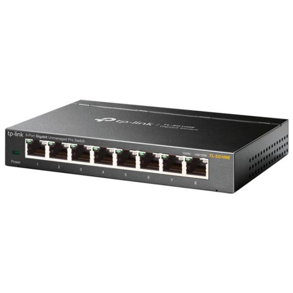 Switch TP-Link TL-SG108E Черный photo 2