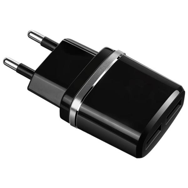 Сетевое зарядное устройство EVO 2USB, 2.4A 2.4 А/ Черный photo 2