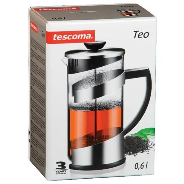 Френч-пресс Tescoma TEO 646634 1 л 1 л/ Черный photo 5