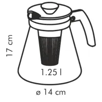 Infuzor Tescoma TEO 646623.2 1.25l 1.25l / Red photo 5