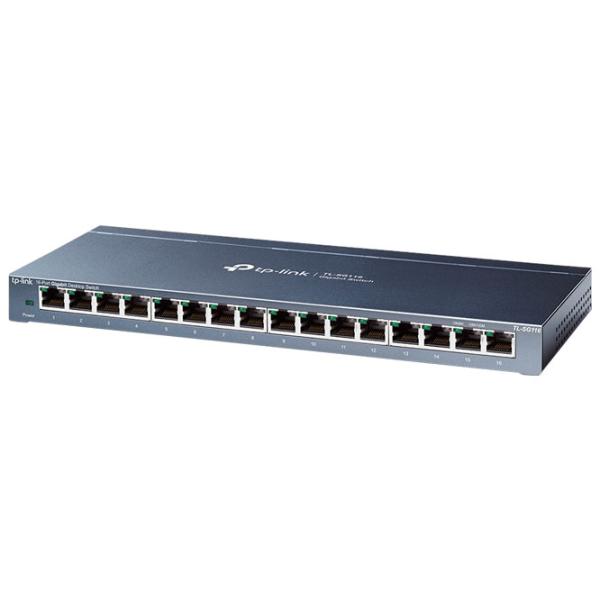 Switch TP-Link TL-SG116E Черный photo 2