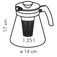 Infuzor Tescoma TEO 646623.12 1.25l 1.25l / Orange photo 4