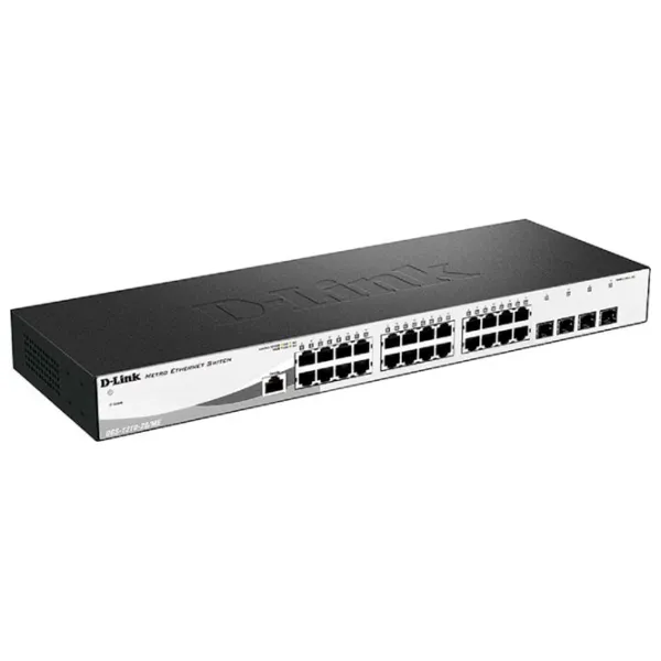 Switch D-Link DGS-1210-28/ ME/ A2B Black photo 2
