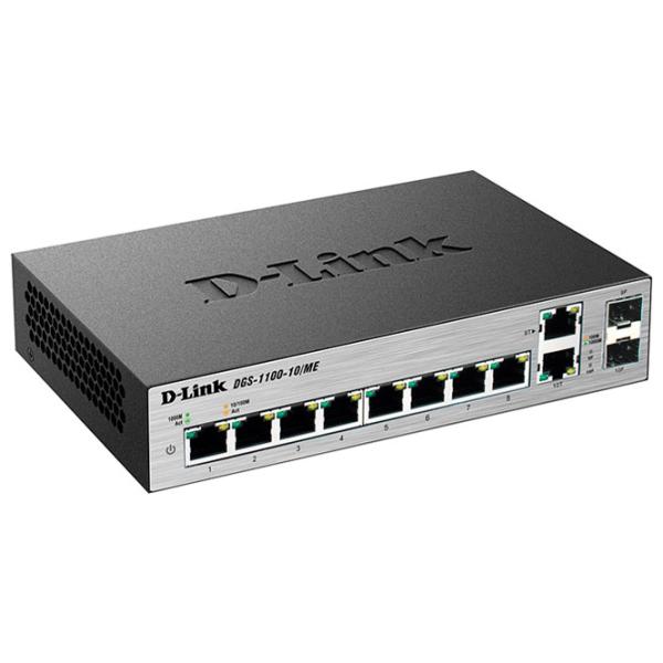 Switch D-Link DGS-1100-10/ ME Черный photo 2